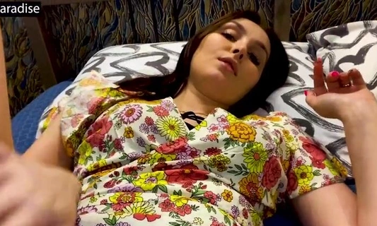 Русская мамочка узнала что муж ей изменяет и решила отомстить ему изменой с пасынком
